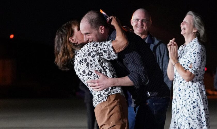 Americans freed in Russian prisoner swap now back on US soil