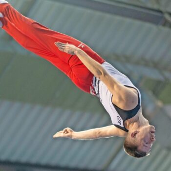 Trampolinspringen: Über die akrobatischen Flugkünstler in Paris