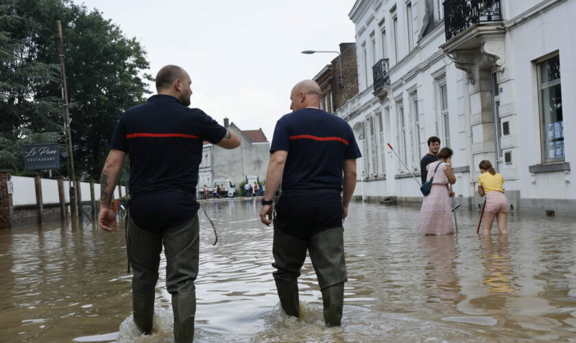 Inondations : plusieurs départements touchés dans le nord et dans l'est, de nombreux dégâts