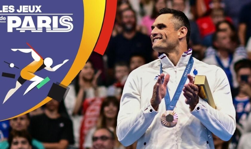 JO 2024 : Florent Manaudou décroche une 4e médaille olympique sur le 50 m en autant de Jeux