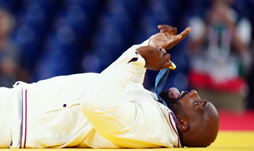 How judo’s friendly giant Teddy Riner delivered one of the moments of the Paris Olympics