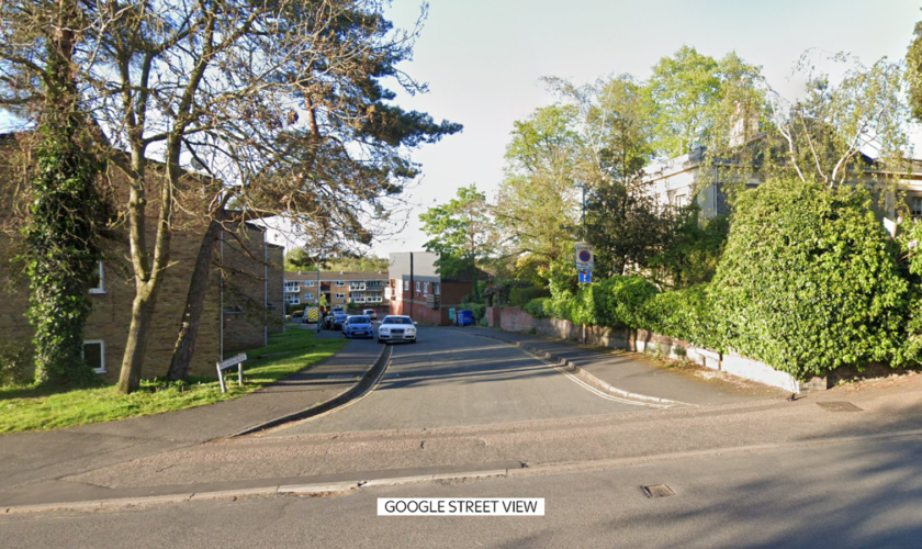 Police were called to Paragon Place on Friday evening. Pic: Google Street View