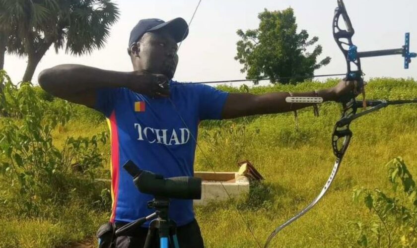 JO de Paris : Israël Madaye, archer pour le Tchad, est rapidement devenu célèbre en Corée du Sud