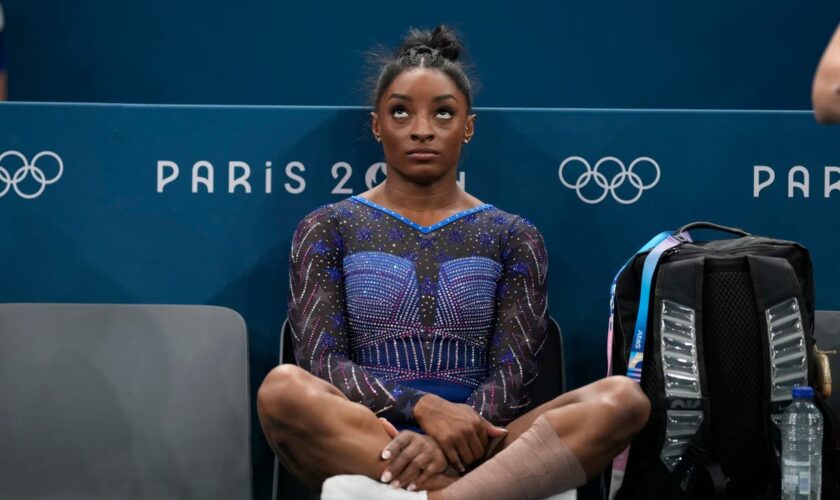 Simone Biles admits ‘shaking’ with anxiety in Olympic Village as she says she’s most nervous about vault