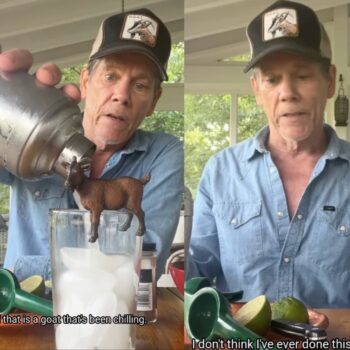 Fans gush over Kevin Bacon making specially-named cocktail in honor of Simone Biles