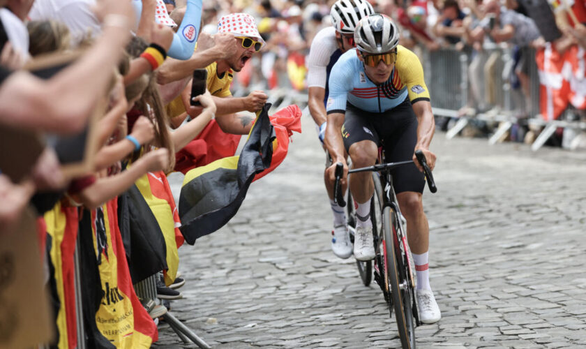 JO 2024 - Cyclisme : doublé inédit pour Evenepoel, les Français Madouas et Laporte sur le podium