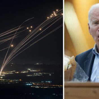 Biden hopes Iran backs down from conflict with Israel - after Hezbollah fires barrage of rockets