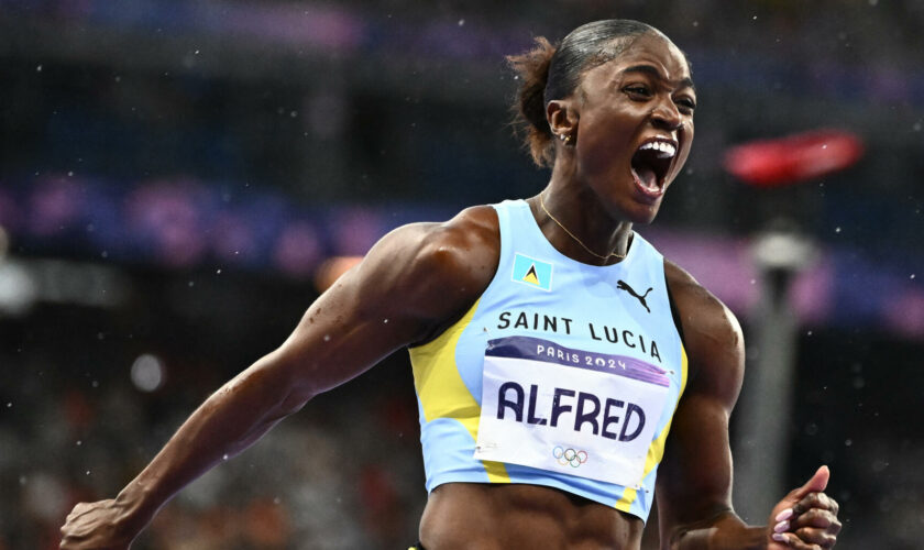 JO 2024 : Julien Alfred remporte le 100 m, et offre à Sainte-Lucie sa première médaille