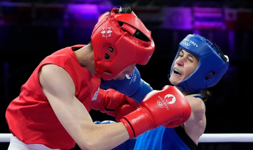 Bulgarian fighter stokes controversy with gesture after loss to Olympian who failed gender test