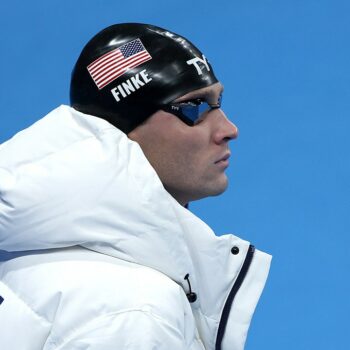 USA's Bobby Finke sets 1500M freestyle world record with second-straight Olympic gold in event