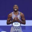 USA sprinter Noah Lyles wins first Olympic gold in epic men's 100M final