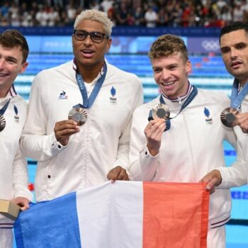 JO 2024 : grâce à Léon Marchand et Félix Lebrun, la France bat son record avec une 44e médaille