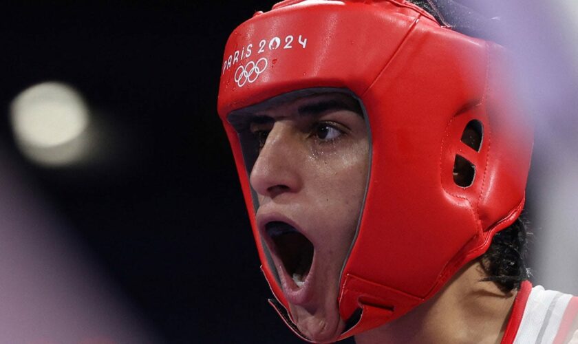 Algerian boxer at center of controversy makes 4-word declaration on gender after latest Olympic win