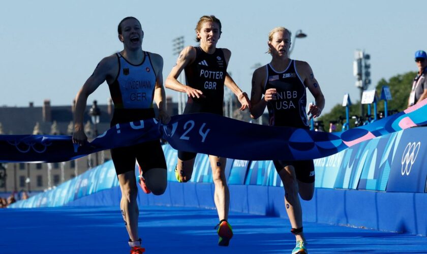 Spektakuläres Finish – Lindemann sichert Gold für deutsche Triathlon-Staffel