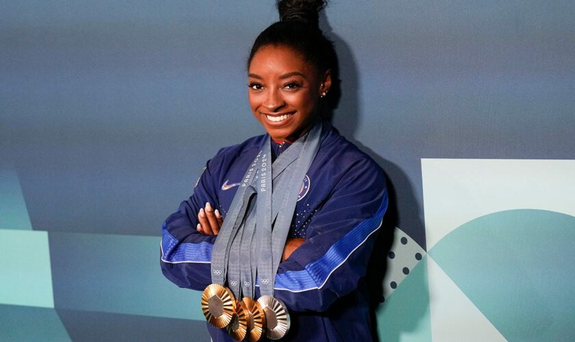 Simone Biles exceeds her own expectations at Paris Olympics with 4 medals