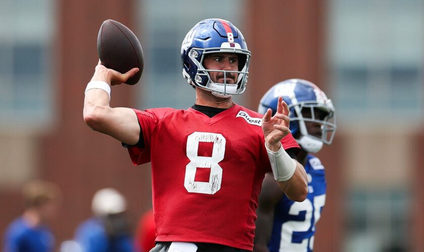 Daniel Jones gets scrappy as Giants, Lions get into multiple altercations during joint practice