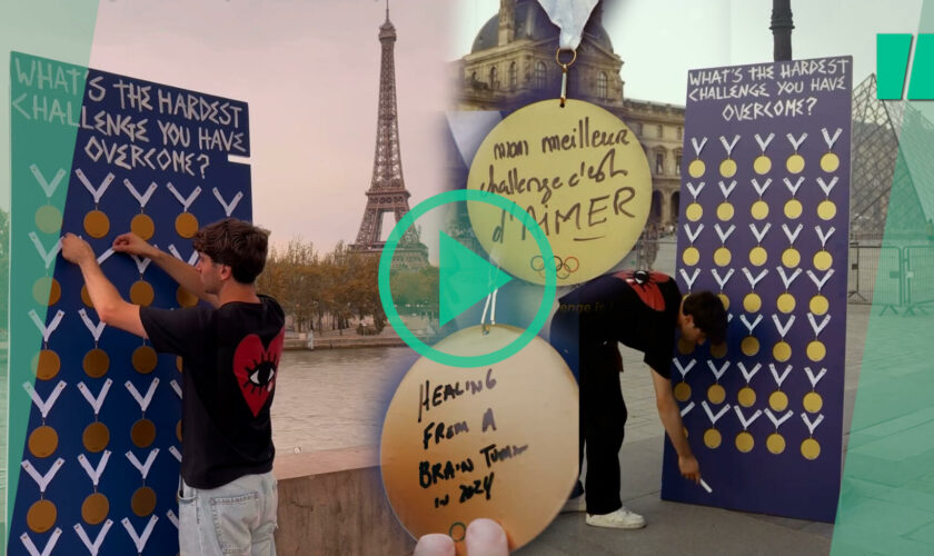 JO de Paris 2024 : ces médailles de rue en street art célèbrent des challenges plus difficiles que le sport