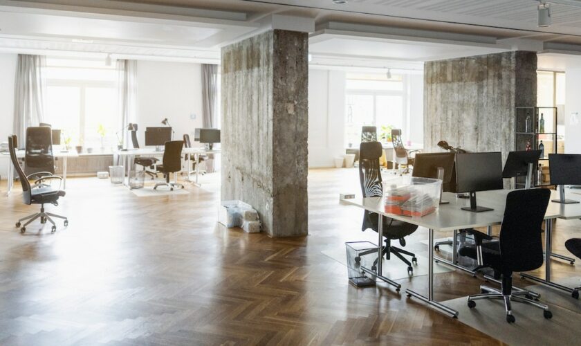 bureaux vides illustration management (en Allemagne)