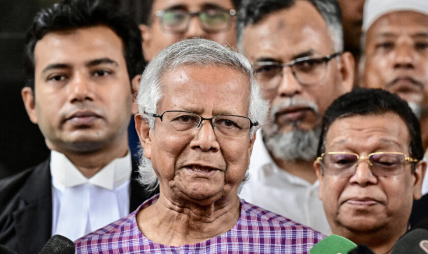 Bangladesh : "Nous sommes libérés de l'oppression", assure le Nobel de la paix Muhammad Yunus