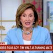 Nancy Pelosi reacts to Kamala Harris choosing Tim Walz: 'To characterize him as Left is so unreal'