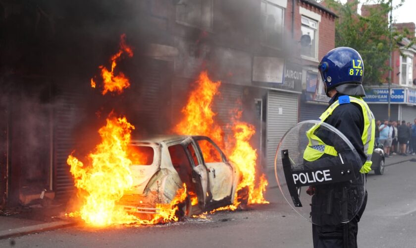 UK riots live: PM Starmer to chair emergency Cobra meeting amid fears of violence at immigration centres