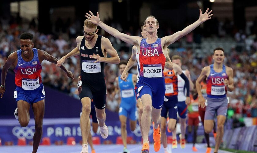 Americans Cole Hocker, Yared Nuguse take home medals in 1500, snapping 112-year Olympic drought