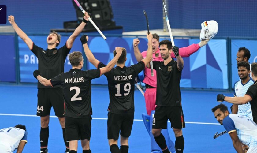 Jubel nach Sieg über Indien: Deutschlands Hockey-Herren erreichen Olympia-Finale