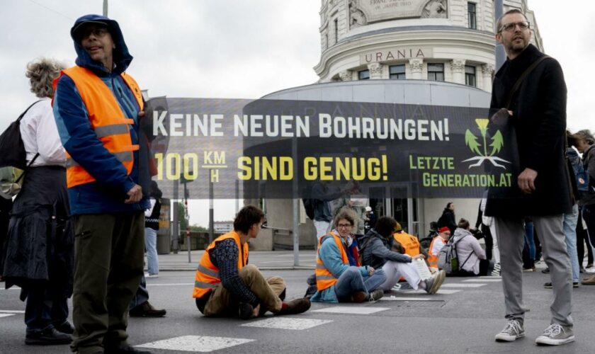 Les militants écologistes de Letzte Generation, résignés, abandonnent leurs actions en Autriche