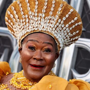 Connie Chiume at the Wakanda Forever premiere in Los Angeles in 2022. Pic: John Salangsang/Shutterstock