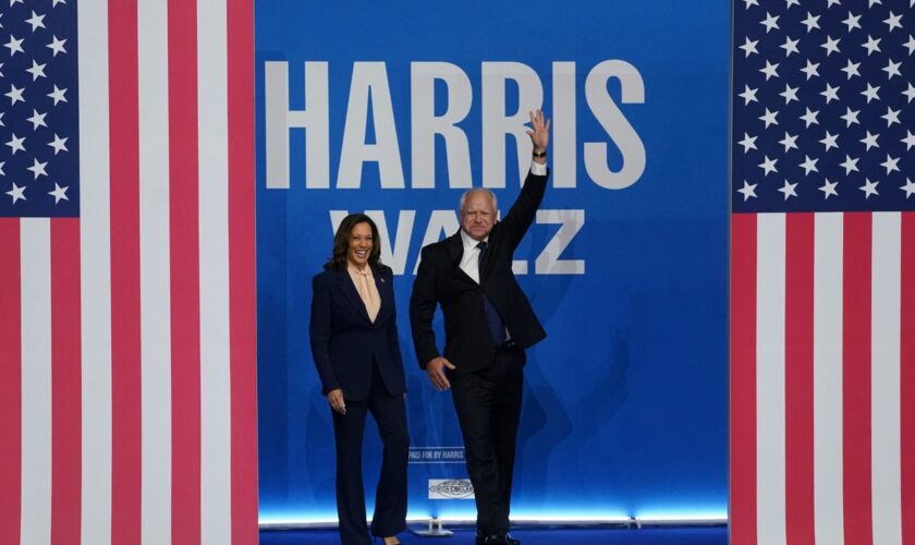 Trump v Harris live: Ex-president trashes ‘communist’ VP pick Tim Walz after raucous rally