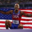 USA's Quincy Hall comes from behind to win gold in Olympic men's 400-meter final