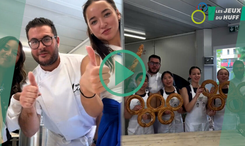 Au village olympique, les athlètes peuvent faire leurs propres baguettes (et ça leur plaît beaucoup)