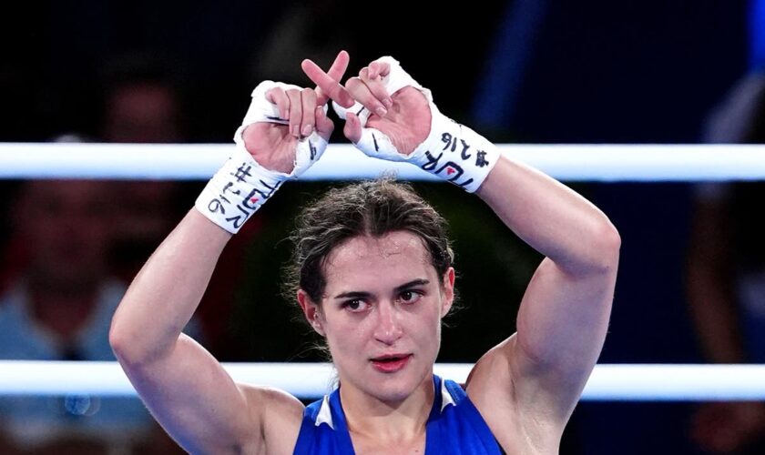 Lin Yu-ting’s Olympic boxing opponent makes ‘X’ sign amid gender test controversy