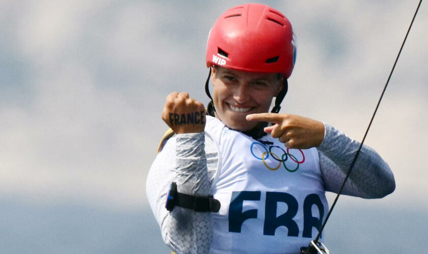 Voile aux JO de Paris : Lauriane Nolot médaille d’argent en kite-foil, une nouvelle discipline olympique