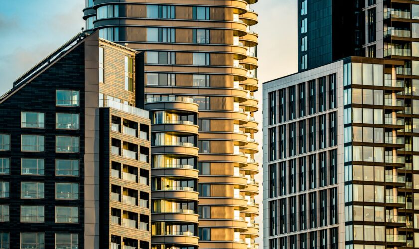 Apartment blocks in the UK. Pic: iStock