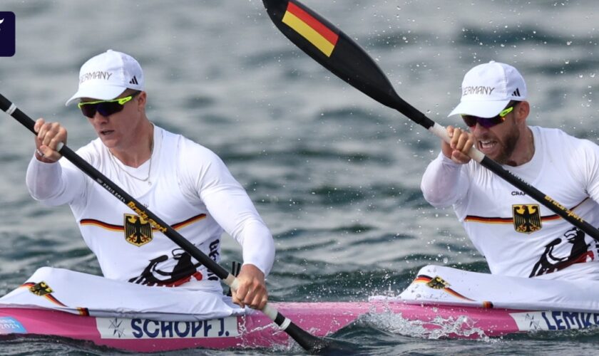 Kanuten Jacob Schopf und Max Lemke gewinnen Olympia-Gold im Kajak