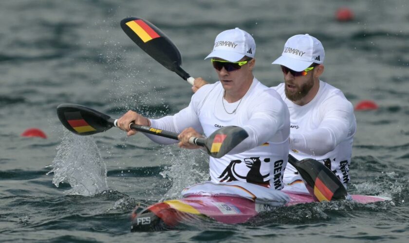 Kanu-Männer gewinnen zehntes Gold für Deutschland