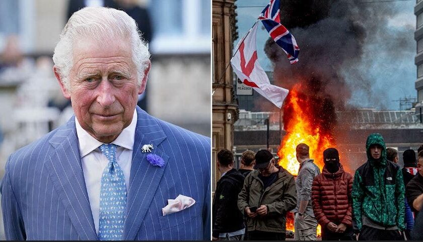 King Charles lauds ‘resilience’ over ‘aggression’ in riots after criticism he didn't condemn UK unrest sooner