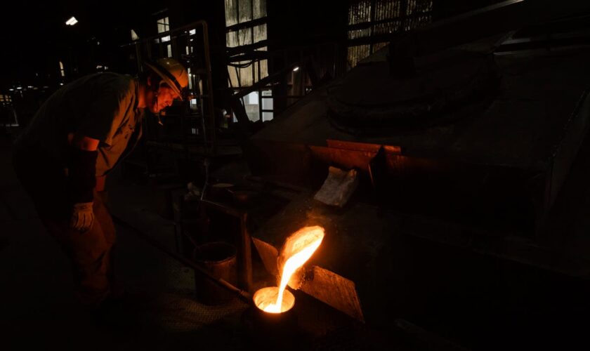 AP PHOTOS: 172-year-old Japanese factory preserves traditional way of making cast iron cookware