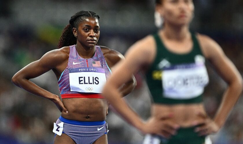 US Olympic track star Kendall Ellis says she was scratched 4 minutes before 4x400M relay, left 'blindsided'