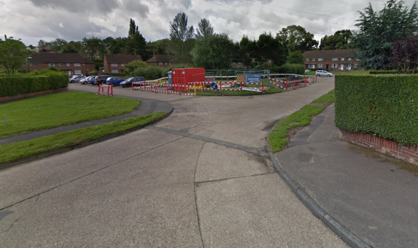 Nursery Road in the village of Knaphill. Pic: Google Street View