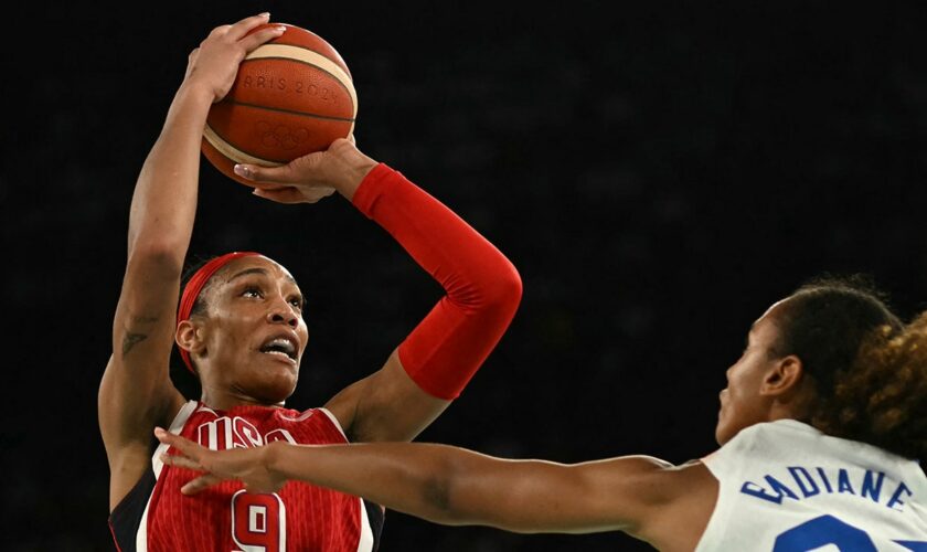 Team USA women's basketball hangs on for gold medal, avoids massive Paris Olympics upset