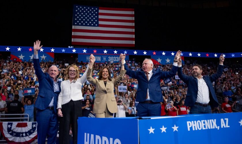 Republicans keep saying Harris is in the ‘honeymoon’ phase. But her crowds and momentum keep growing