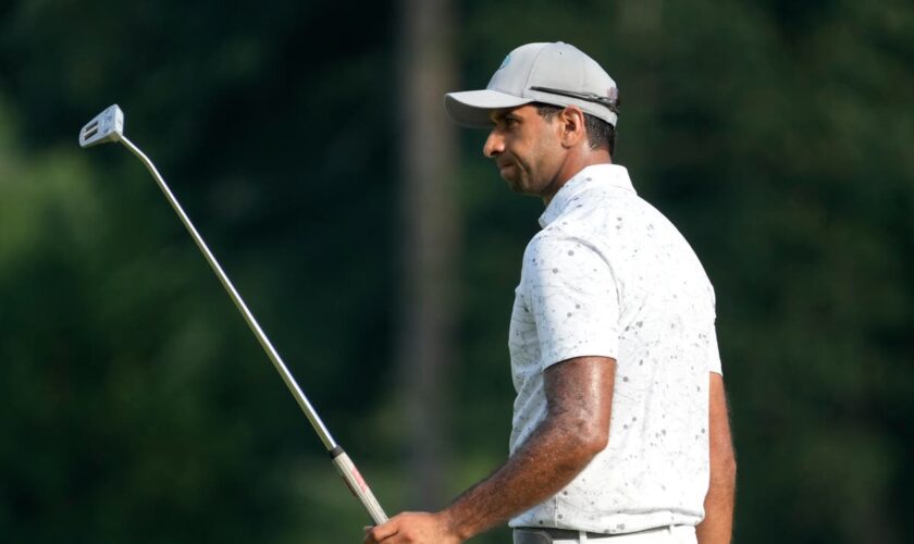 Aaron Rai takes advantage of Max Greyserman's late meltdown to win the Wyndham Championship