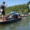 People enjoy punt tours along the River Cam in Cambridge. Picture date: Sunday August 11, 2024. Pic: PA