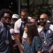 Basket aux JO de Paris 2024 : le drôle de défi des basketteurs français durant leur interview sur France 2