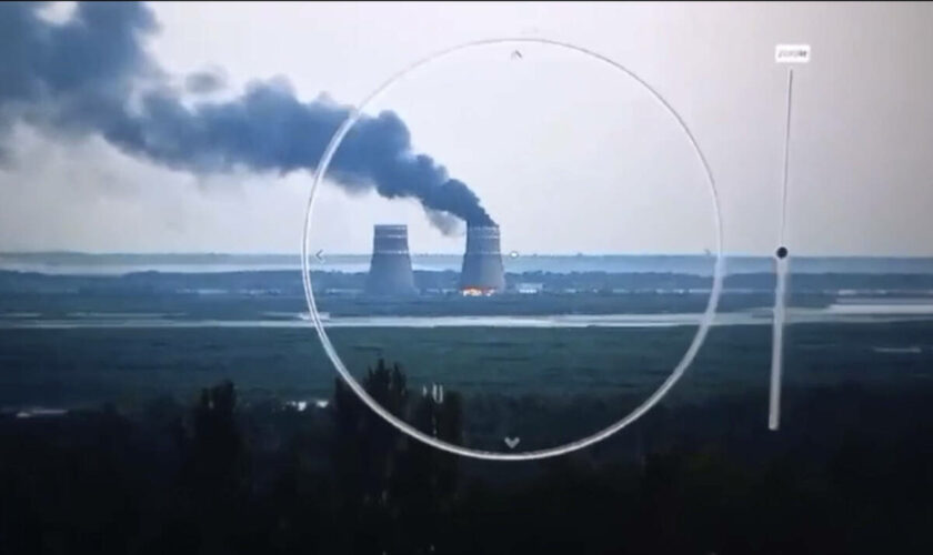 Ukraine : l’incendie à la centrale nucléaire de Zaporijia est « complètement éteint », selon les autorités