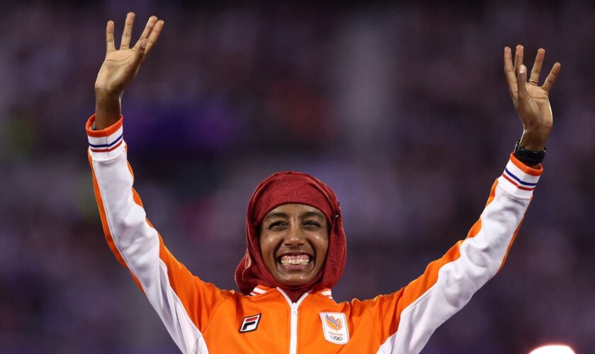 Sifan Hassan: ‘I’m still scared of the marathon’ despite completing impossible Olympic treble