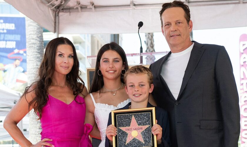 Vince Vaughn makes rare appearance with kids at Hollywood Walk of Fame: 'Most important thing in the world'