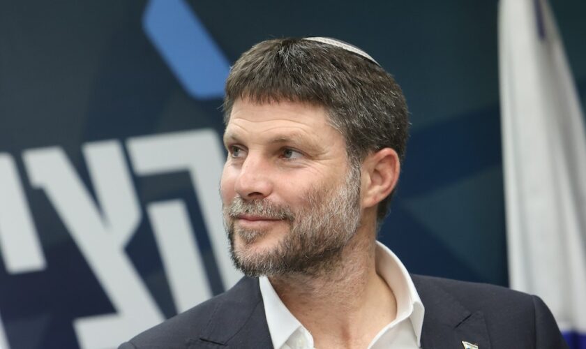 Le ministre israélien des Finances Bezalel Smotrich, à Jérusalem, le 20 mars 2023